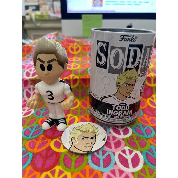 Funko Soda 2020 Todd Ingram Scott Pilgrim vs The World Pog & Vinyl Figure - Picture 3 of 7